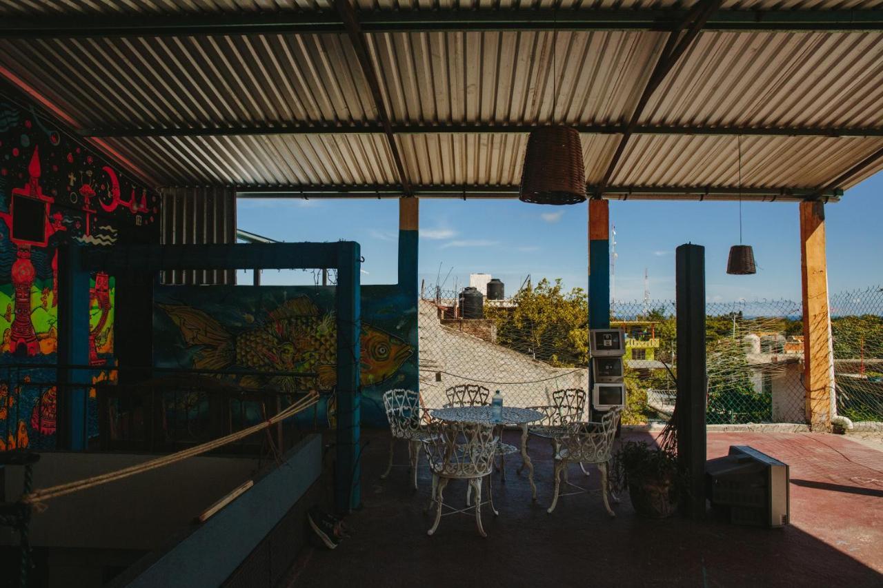 Residencia Artistica Pansiyon Puerto Escondido  Dış mekan fotoğraf